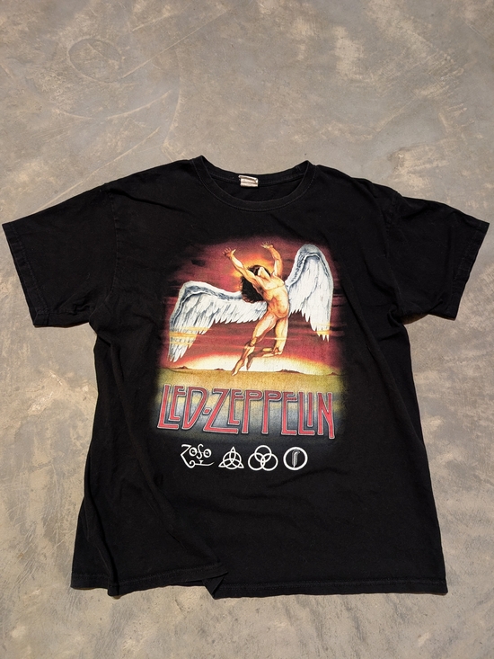 Gildan Other - Led Zeppelin Vintage Graphic Tee - Iconic Icarus